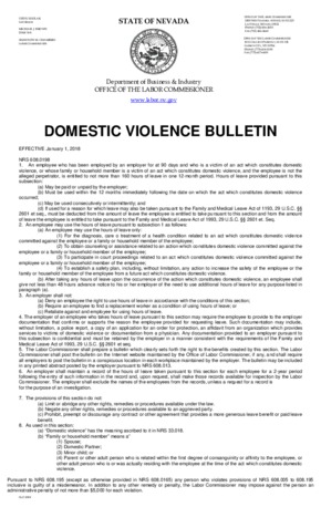 nevada domestic violence victims  small