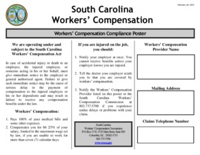 south carolina compliance poster small