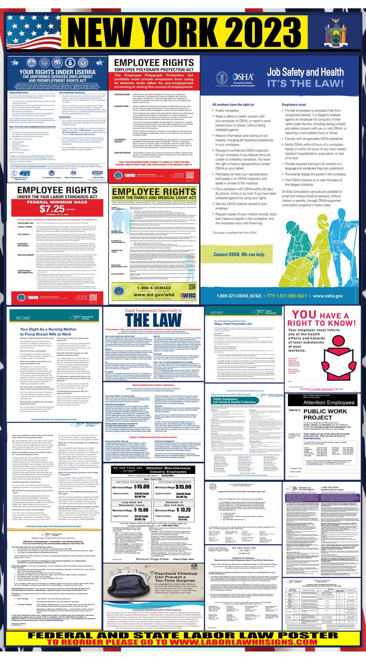 Federal Labor Law Posters