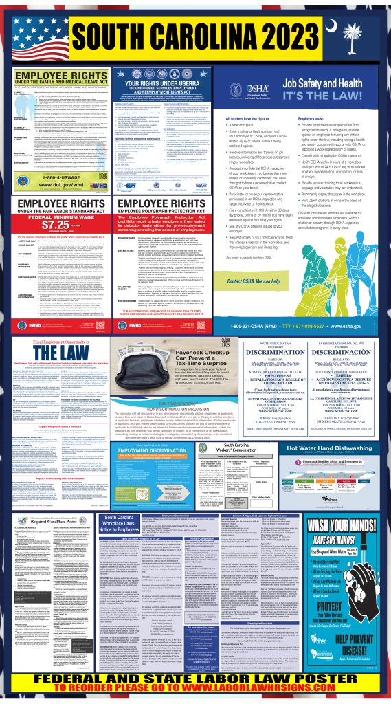 2023-south-carolina-labor-law-posters-state-federal-osha