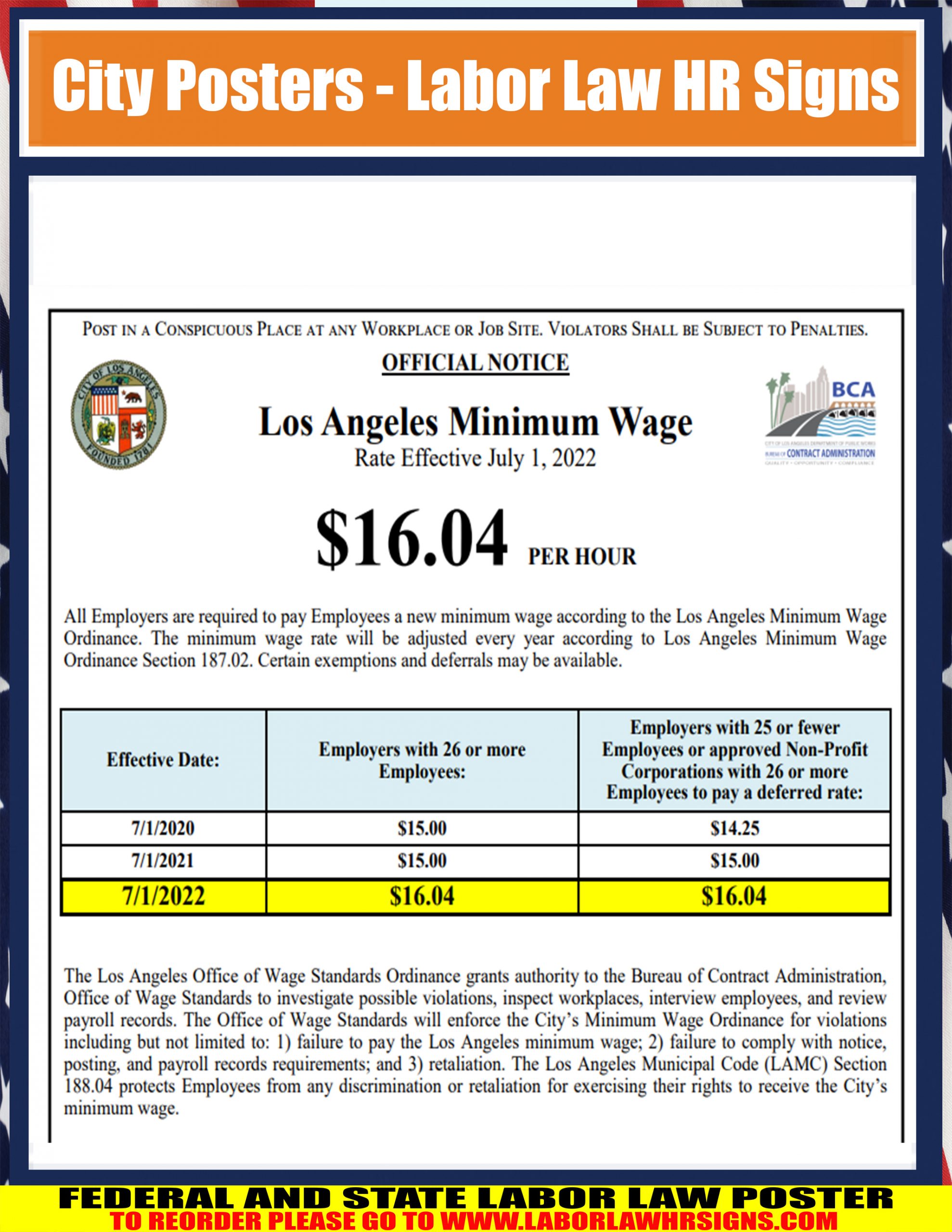 California Minimum Wage 2024 Posting Tera Abagail